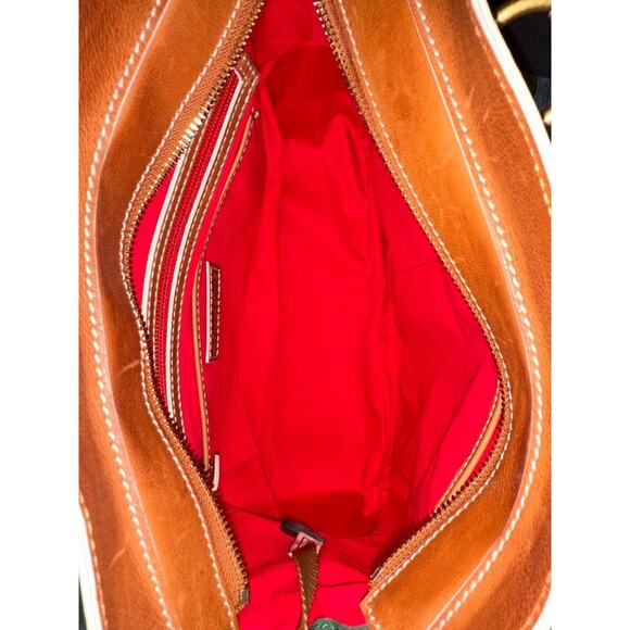 Dooney & Bourke Florentine Leather Short Handle Shopper Natural bag A613857 - Picture 14 of 14